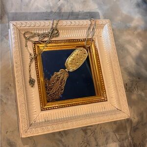 Kendra Scott "Classic" Gold " Rayne" Necklace with Filigree Drop and Tassels